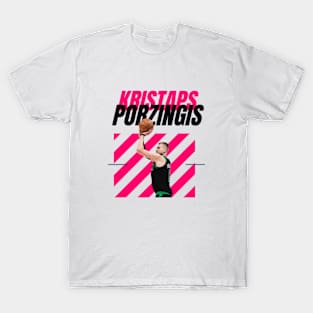 Kristaps Porzingis for 3 point T-Shirt